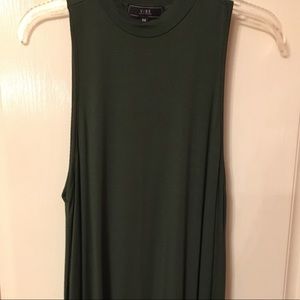 Army green dress
